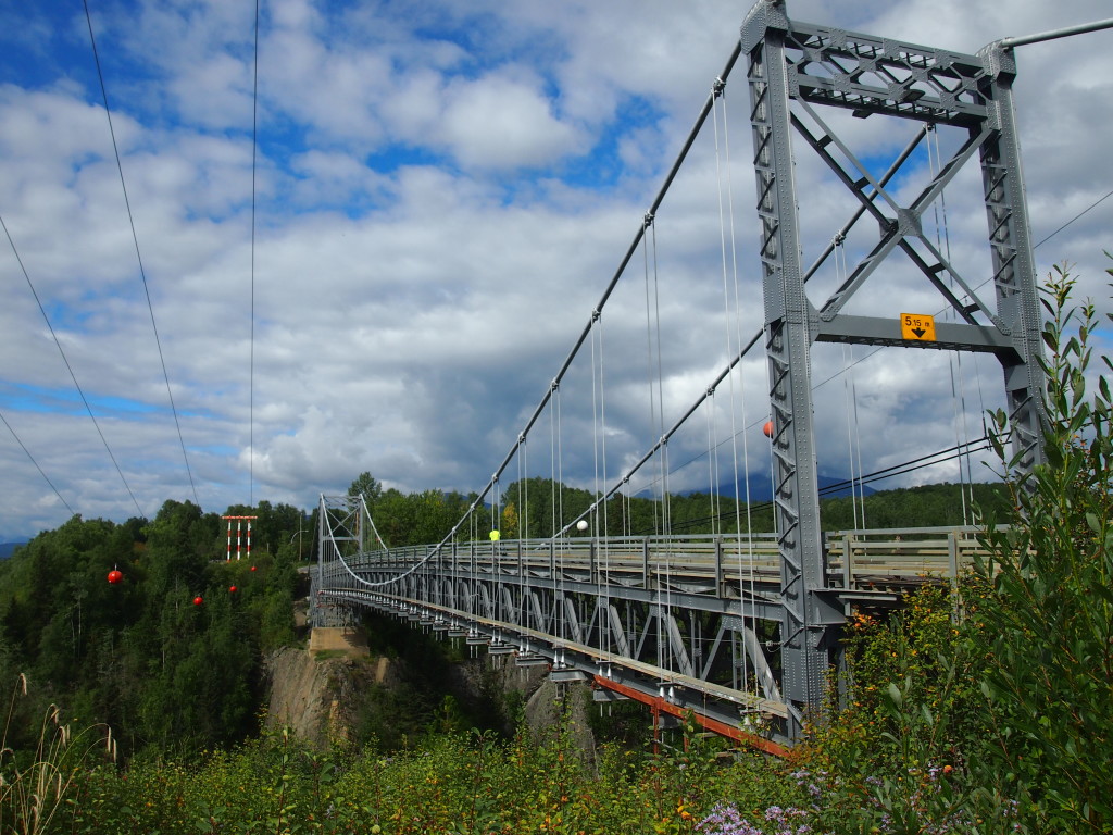 Tall bridge in Hazelton B.C