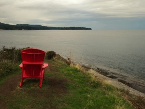 A place to relax on Mayne Island BC