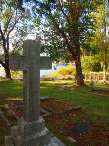 Cemetery at St. Mary Magdalene Church, Mayne Island BC