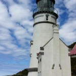 Heceda head lighthouse on the Oregon Coast