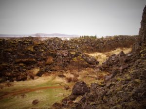 Thingvellir National Park on the golden circle in Iceland on my road trip