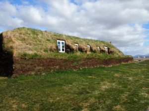 Glaumbaer turf farm in Iceland