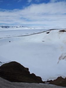 The crater Viti in northern Iceland