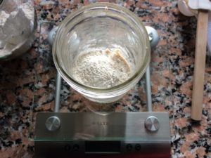 Making homemade sourdough starter