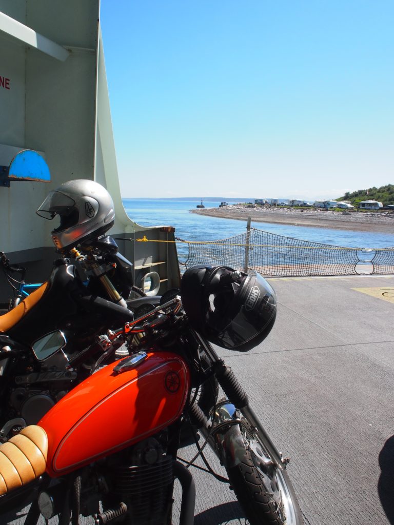 The ferry from fort casey to port townsend washington